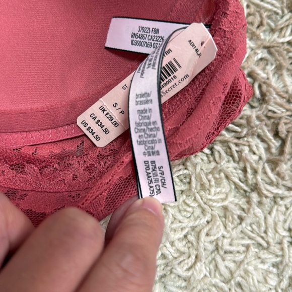 NWT Victoria Secret lace bralet Size S - Picture 7 of 8